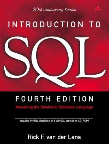 9780321305961 Introduction to SQL