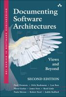 9780321552686 Documenting Software Architectures
