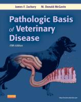 9780323075336 Pathologic Basis Of Veterinary Disease
