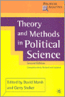 9780333948552 Theory And Methods In Political Science