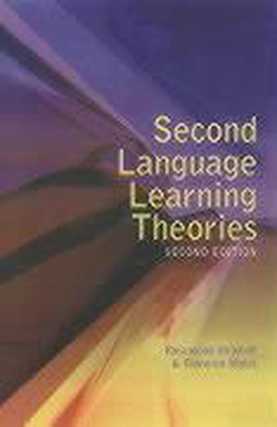 9780340807668 Second Language Learning Theories