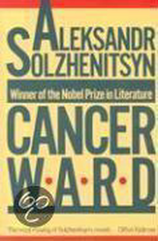 9780374511999 Cancer Ward