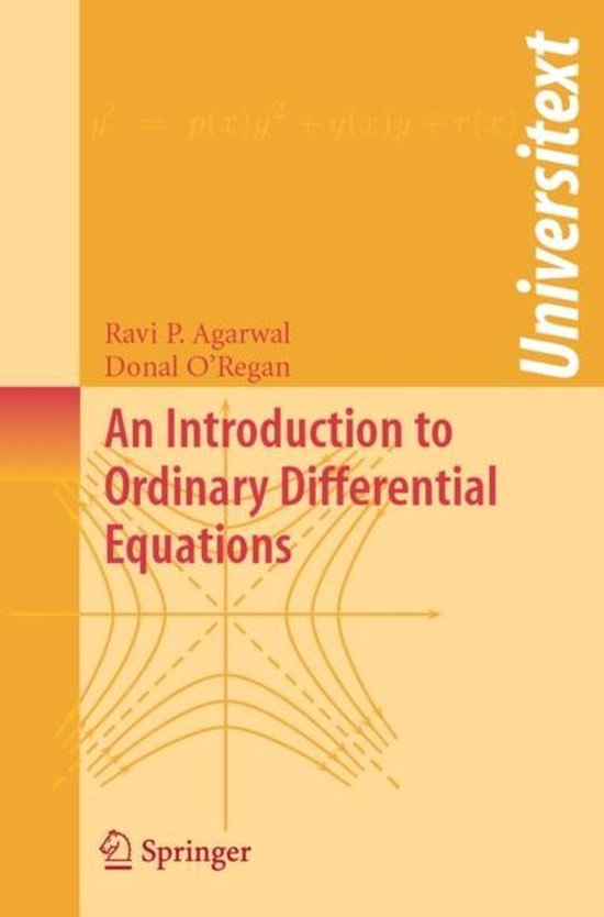 9780387712758 An Introduction To Ordinary Differential Equations