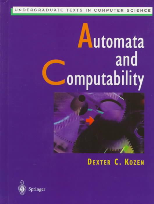 9780387949079 Automata and Computability