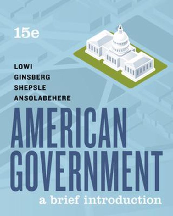 9780393674934 American Government  A Brief Introduction