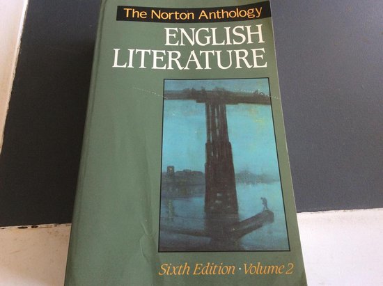 9780393962901 The Norton Anthology of English Literature Vol 2