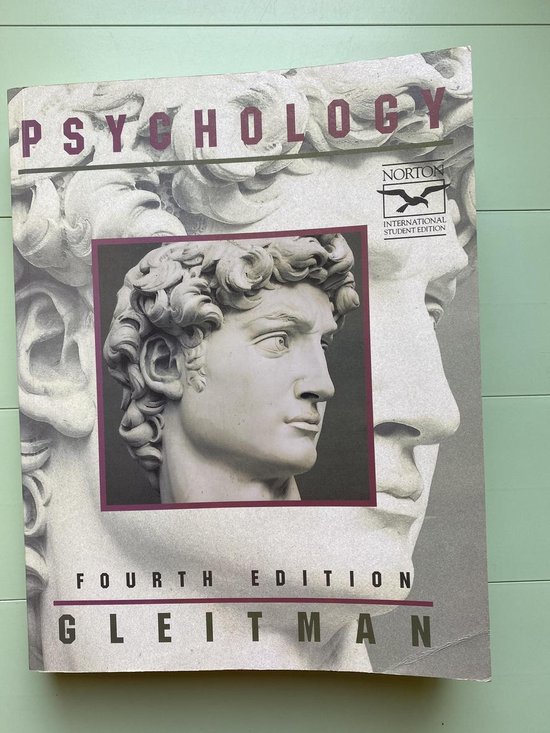 9780393966763 Psychologie fourth edition gleitman norton international student
