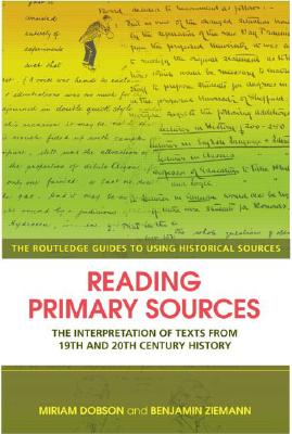 9780415429573 Reading Primary Sources