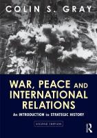 9780415594875 War Peace And International Relations