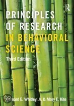 9780415879286 Principles of Research in Behavioral Science