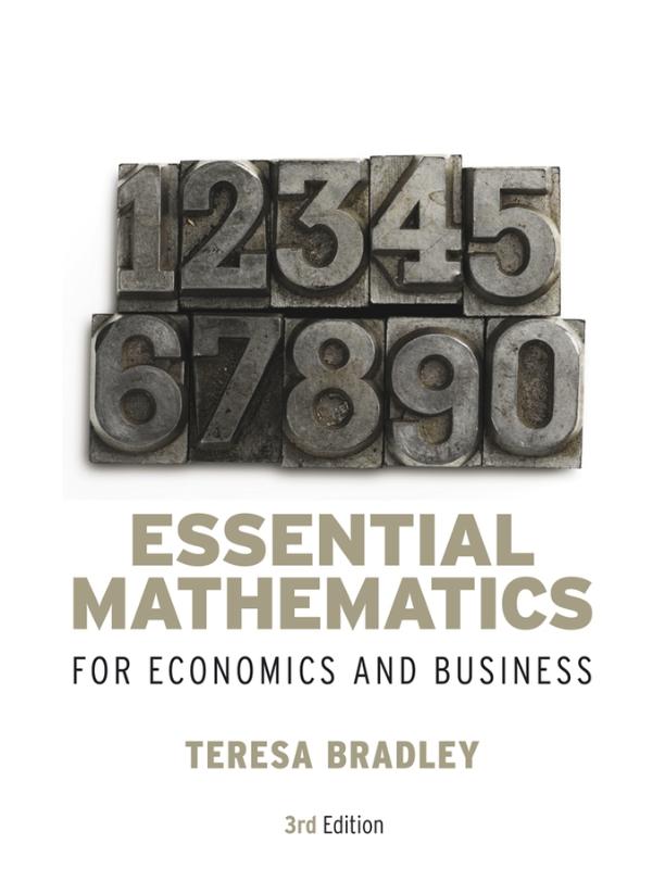 9780470018569 Essential Mathematics For Economics And Business