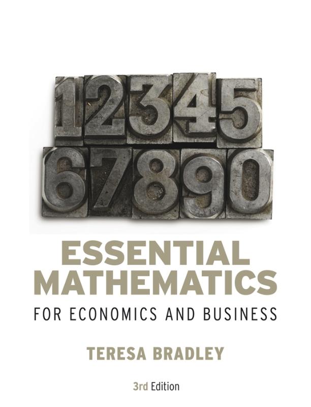 9780470018569 Essential Mathematics for Economics and Business