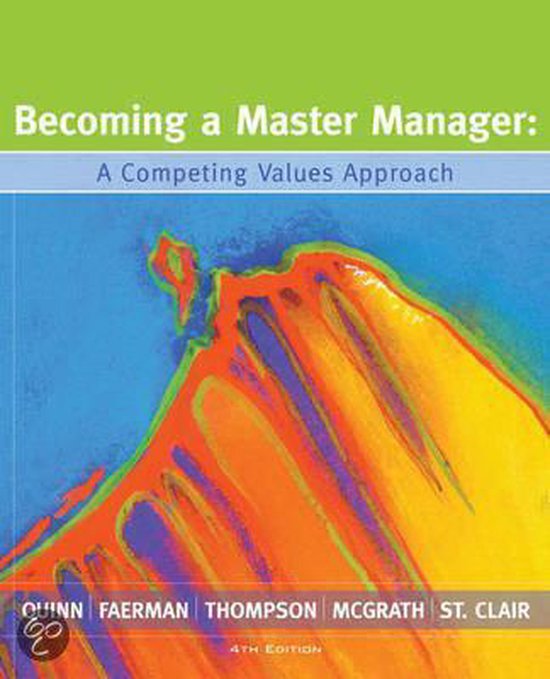 9780470050774 Becoming A Master Manager
