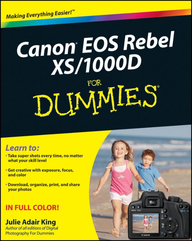 9780470433928 Canon EOS Rebel XS1000D for Dummies