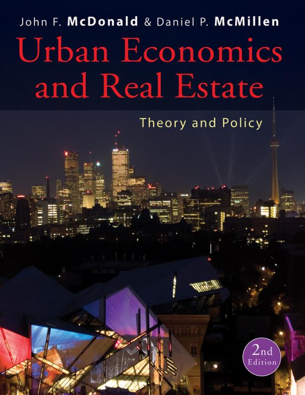 9780470591482 Urban Economics And Real Estate