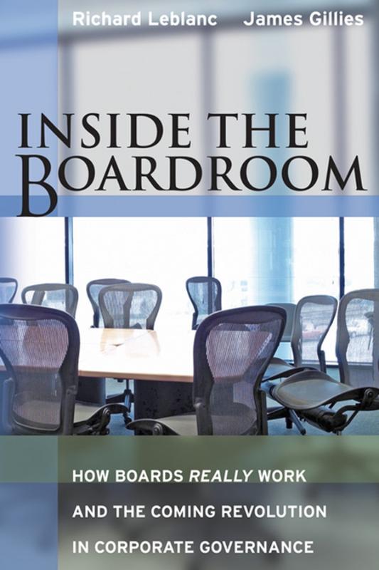 9780470835203 Inside The Boardroom