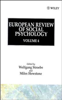 9780471939078 European Review of Social Psychology