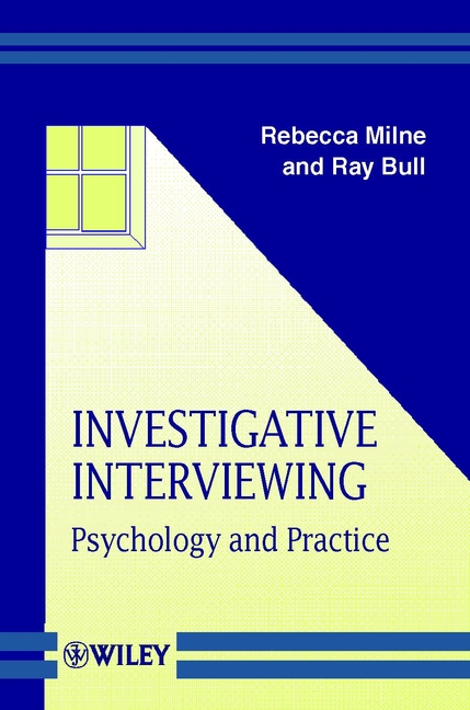 9780471987291 Investigative Interviewing