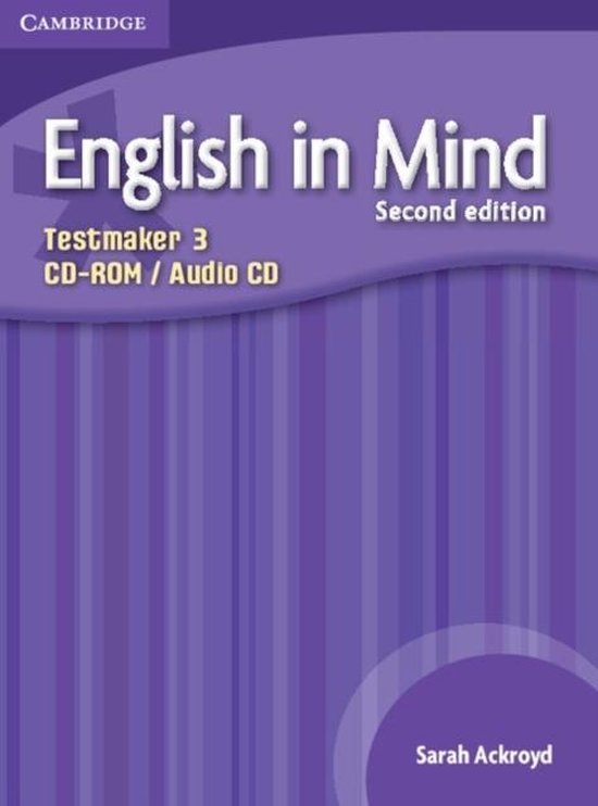 9780521185622 English In Mind Level 3 Testmaker Audio CdCdRom