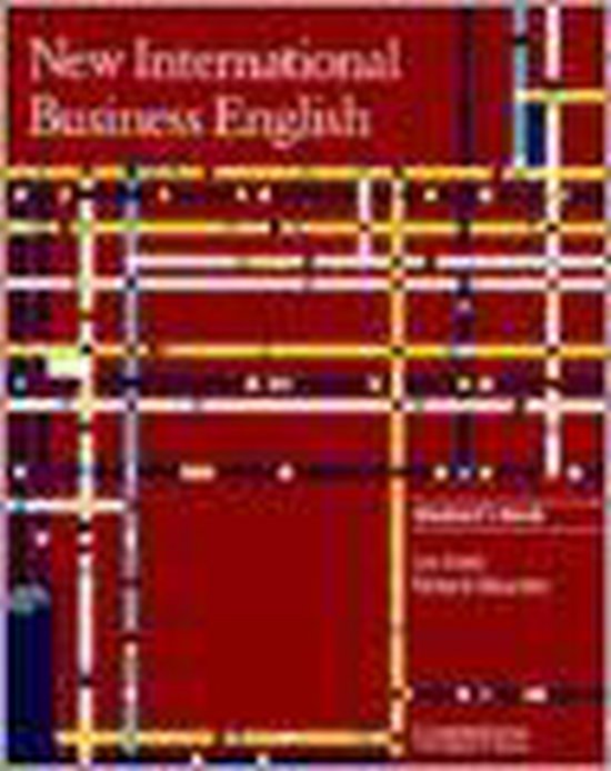 9780521455800 New international business english