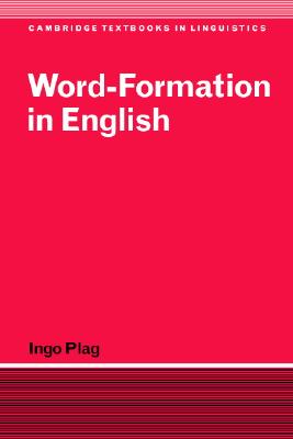 9780521525633 WordFormation In English