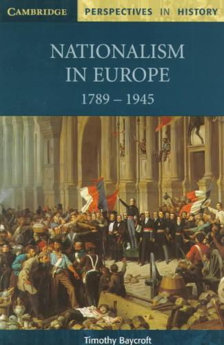 9780521598712 Nationalism in Europe 1789 1945