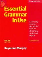 9780521675802 Essential Grammar in Use with Answers
