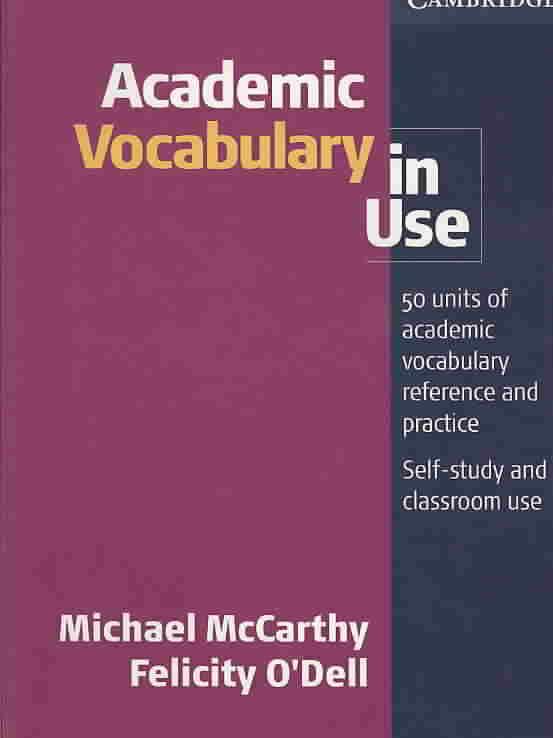 9780521689397 Academic Vocabulary In Use Edition With Answers
