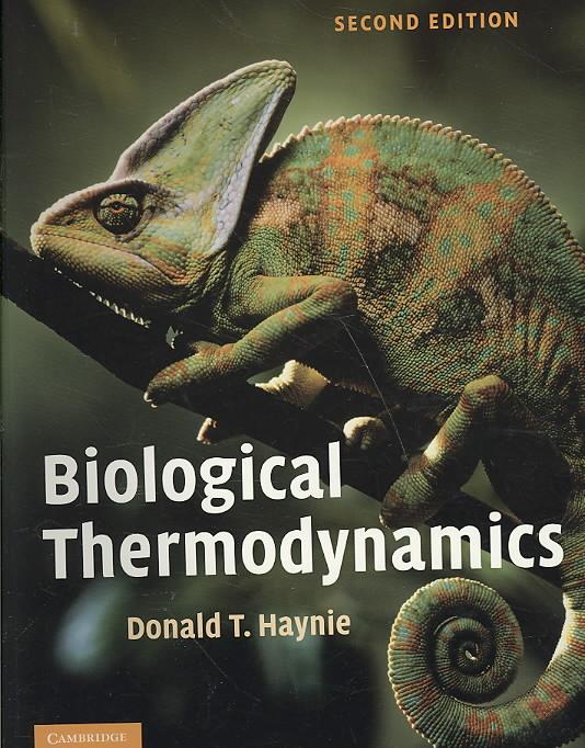 9780521711340 Biological Thermodynamics