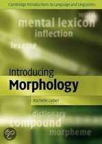 9780521719797 Introducing Morphology