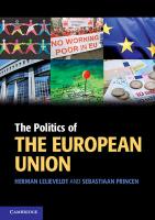 9780521740111 The Politics Of The European Union