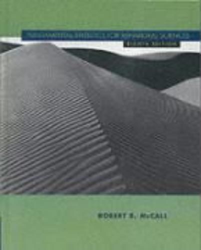 9780534577803 Fundamental Statistics for Behavioral Sciences