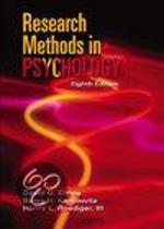 9780534609764 Research Methods In Psychology