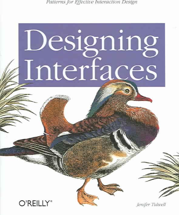 9780596008031 Designing Interfaces