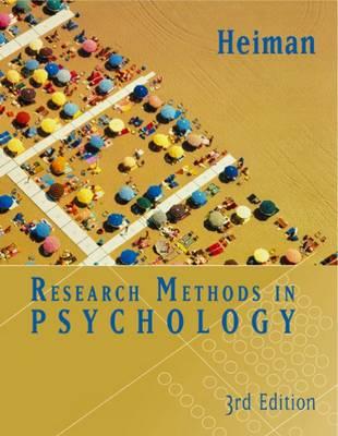 9780618170289 Research Methods In Psychology