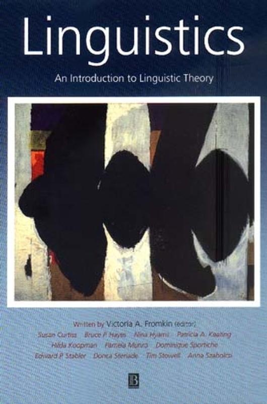 9780631197119 Linguistics