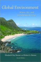 9780691136783 Global Enviroment  Water Air and Geochemical Cycles 2e