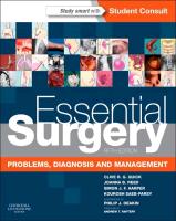 9780702046742 Essential Surgery 5E