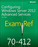 9780735673618 Exam Ref 70412