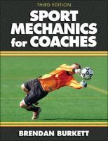 9780736083591 Sport Mechanics For Coaches