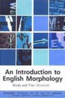 9780748613267 An Introduction To English Morphology