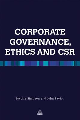 9780749463854 Corporate Governance Ethics and CSR
