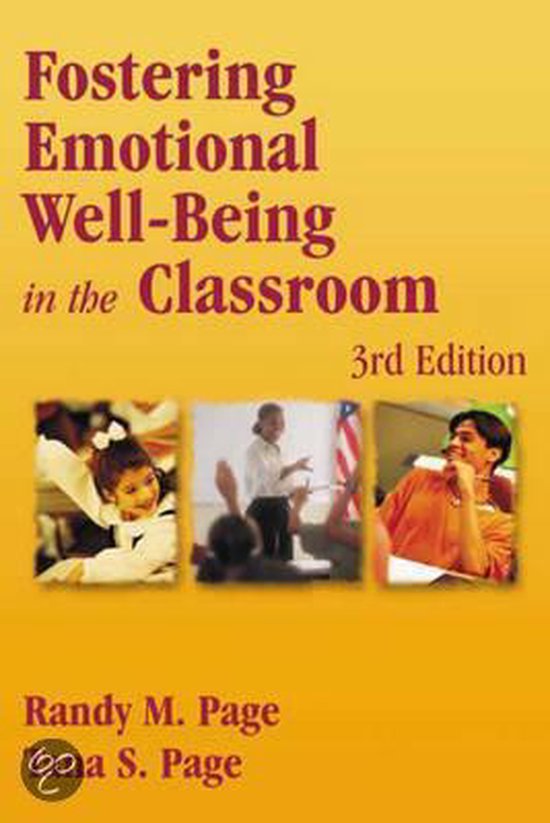 9780763700553 Fostering Emotional Well Being In The Classroom