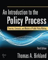 9780765625328 An Introduction To The Policy Process