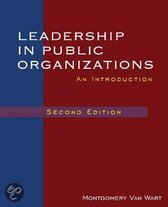 9780765625502 Leadership In Public Organizations