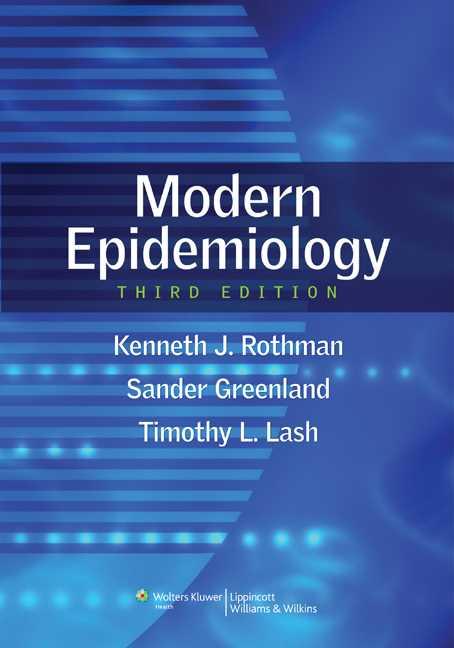 9780781755641 Modern Epidemiology