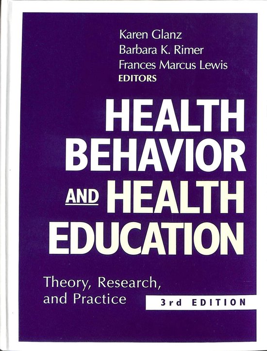 9780787957155 Health Behavior And Health Education