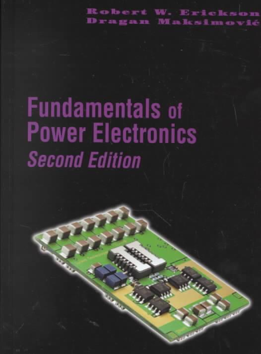 9780792372707 Fundamentals of Power Electronics