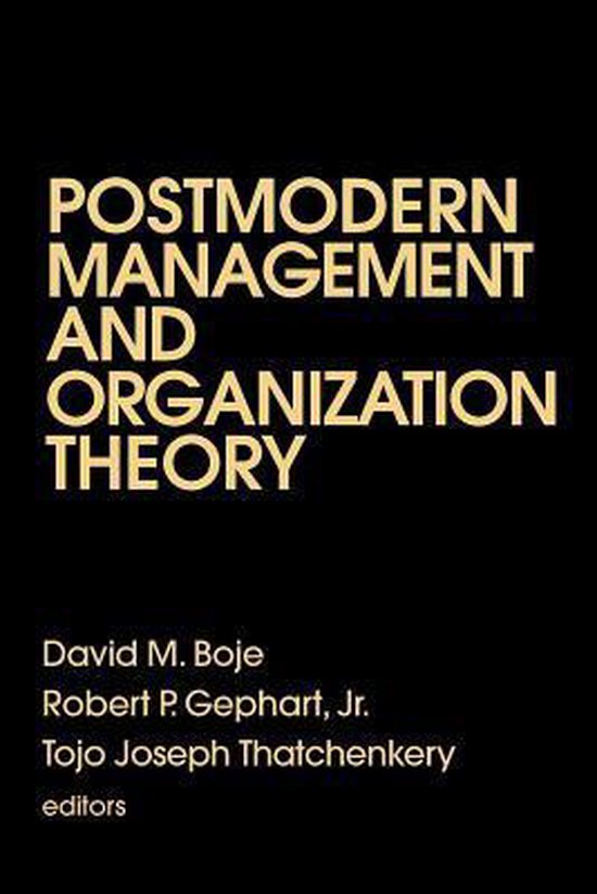 9780803970052 Postmodern Management and Organization Theory