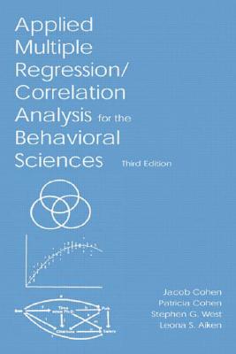 9780805822236 Applied Multiple RegressionCorrelation Analysis for the Behavioral Sciences Third Edition